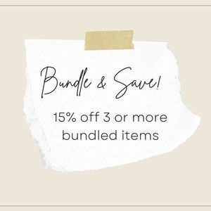 BUNDLE & SAVE! MAKE AN OFFER!